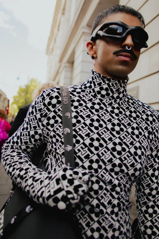 Streetstyle from the London Fashion Week